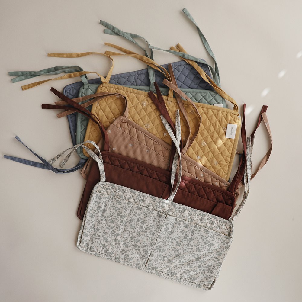 Mushie Crib Storage - Eucalyptus
