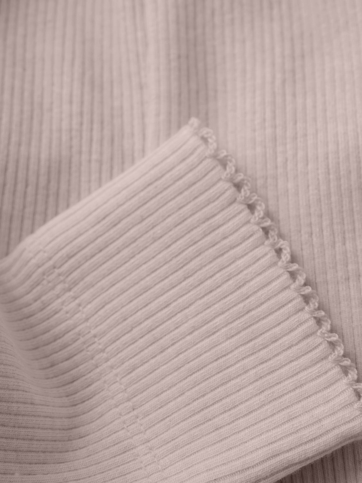Leggings Melange Rib - Pale Mauve Melange