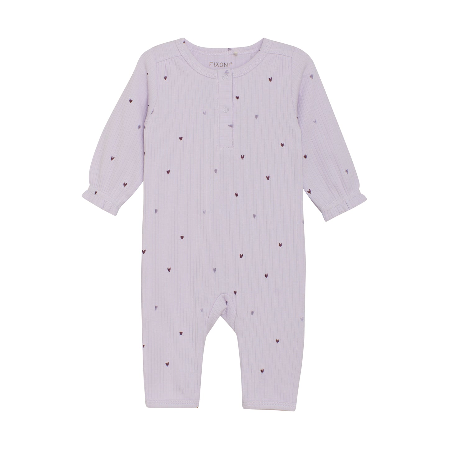 Romper LS Rib - Orchid Hush
