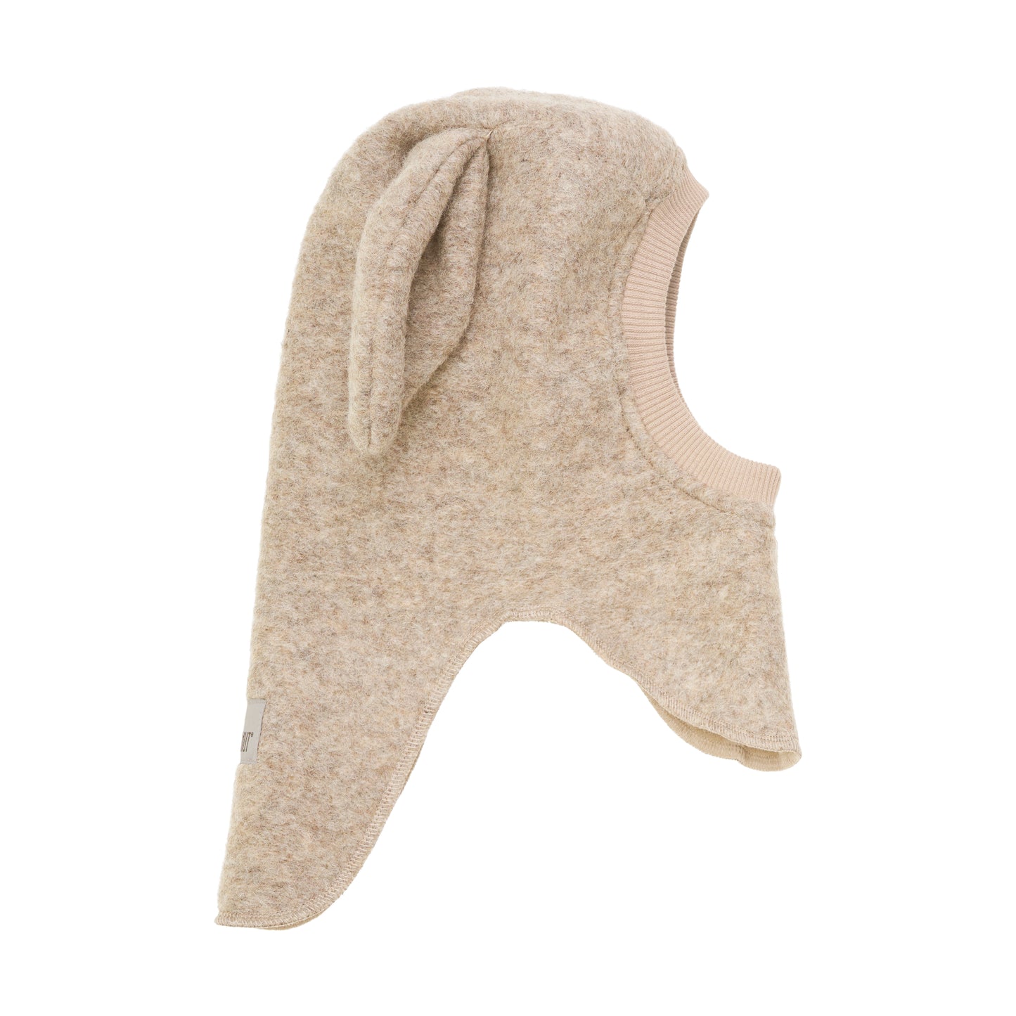 Balaclava Ears Wool - Sand Melange