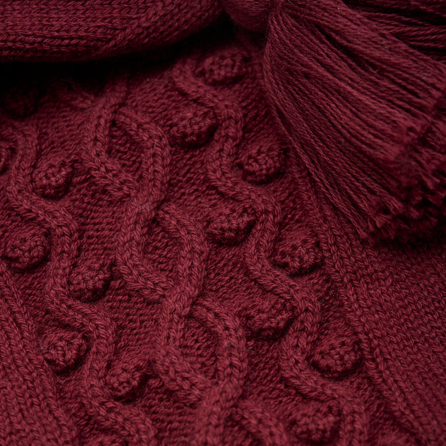 "Nisselue" - Pixie Hat Wool Knit