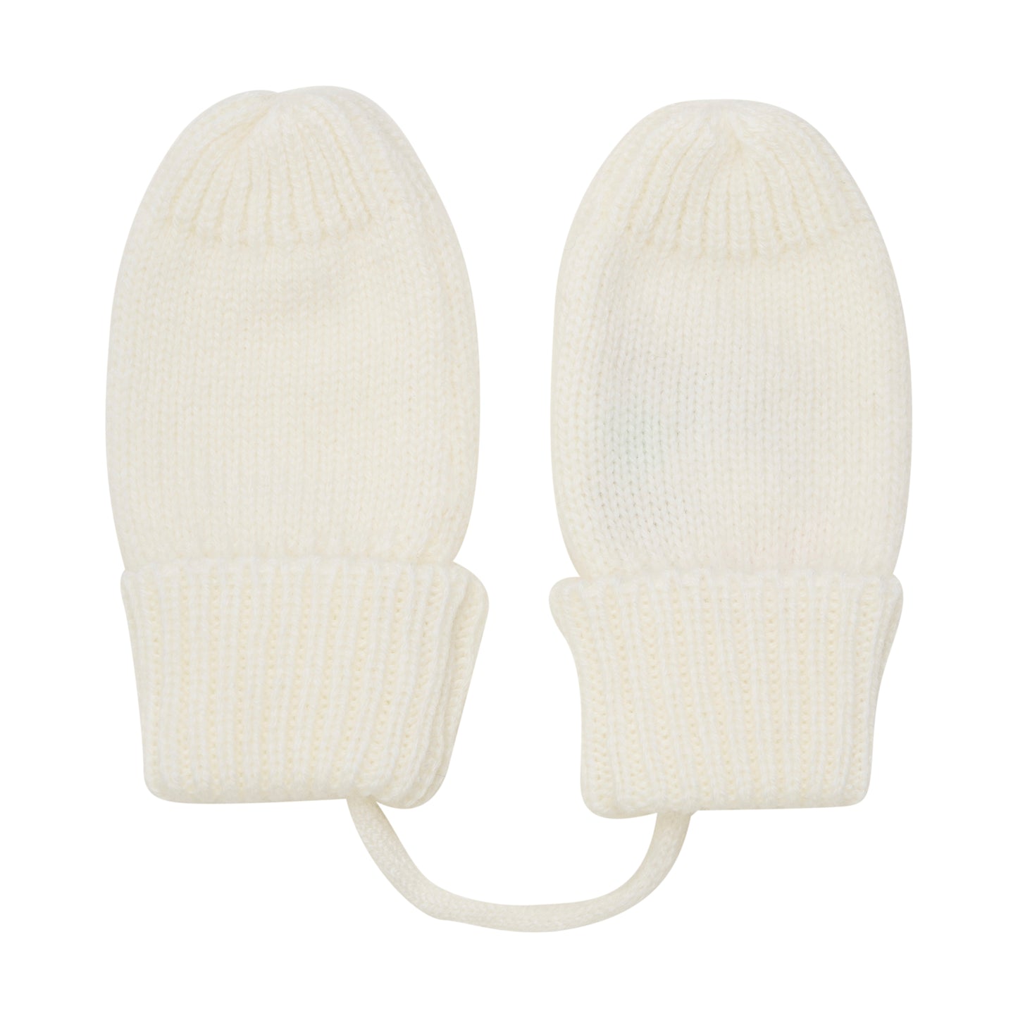 Mittens Wool Knit - Off White
