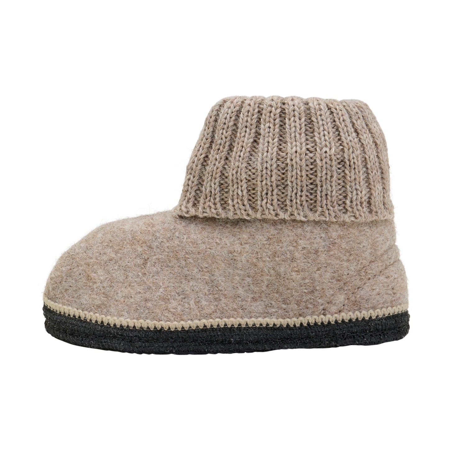 Slippers Wool - Camel Melange
