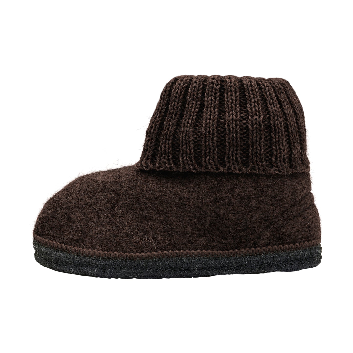 Slippers Wool - Coffee Bean