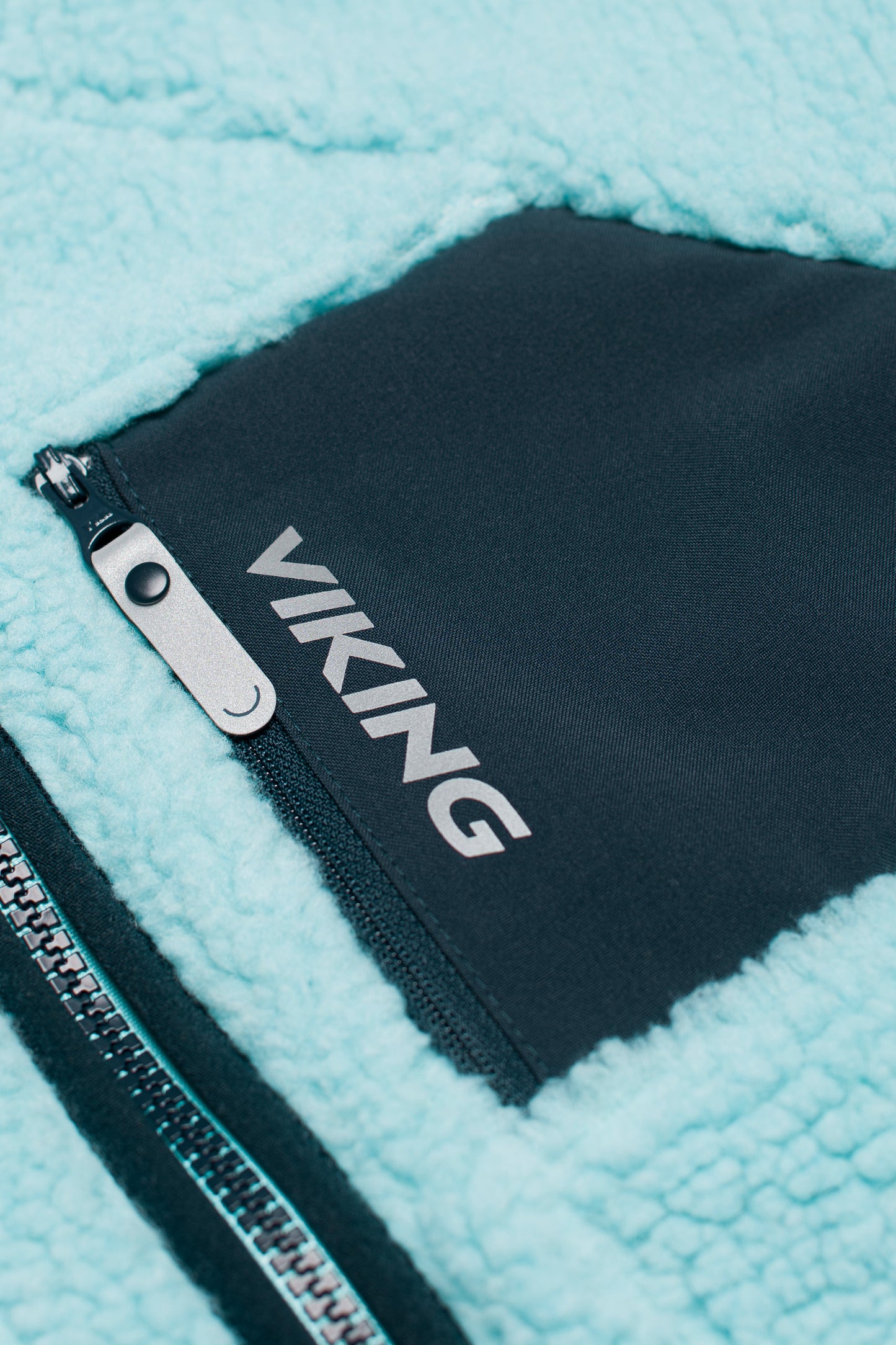 Playtime Pile Midlayer Jacket - Aqua