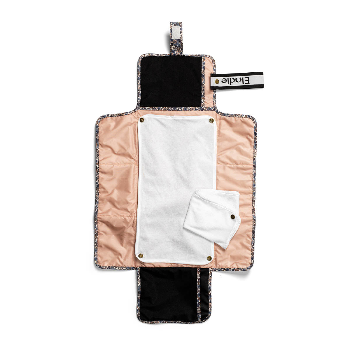 Bærebar stellematte - Pink Bouclé