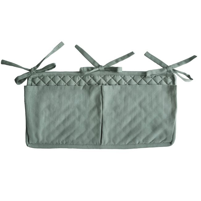 Mushie Crib Storage - Roman Green