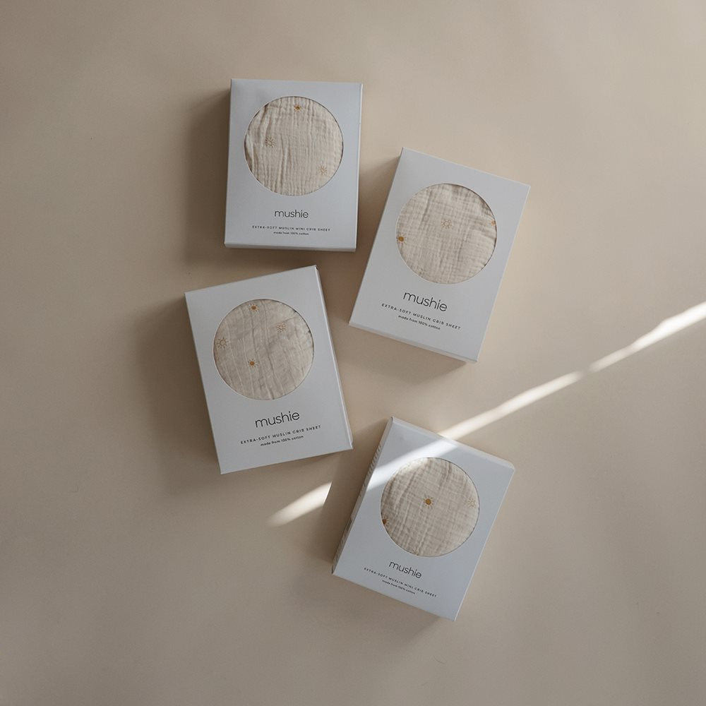 Mushie laken 40x100 - Sun