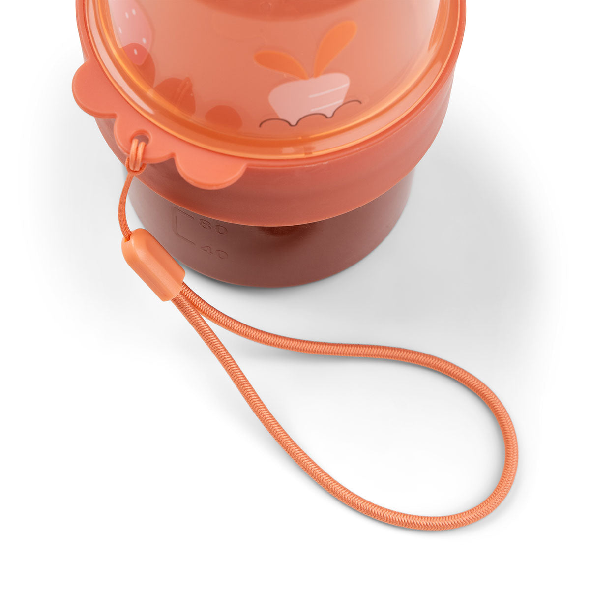 To go 2-way snackbeholder Birdee, Papaya