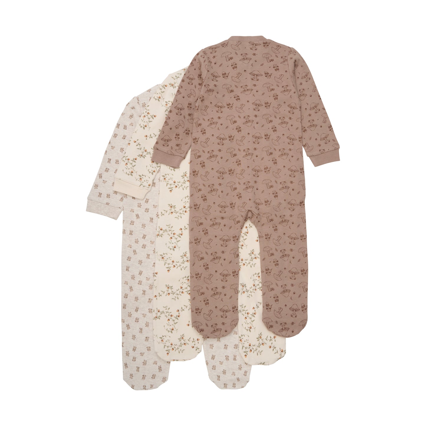 Pysjamas med fot - Off White