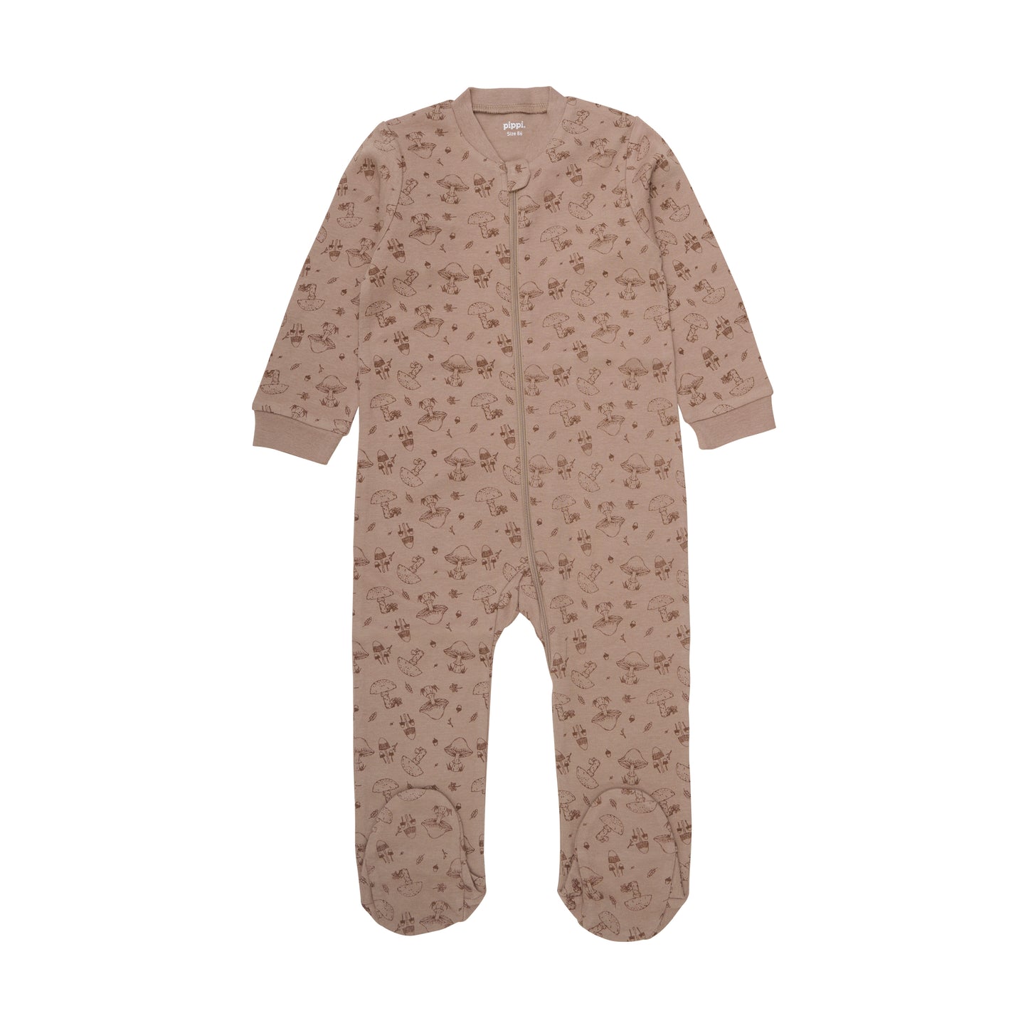 Pysjamas med fot - Off White