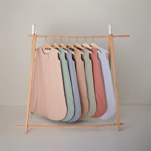 Mushie Muslin Sovepose - Baby Blue