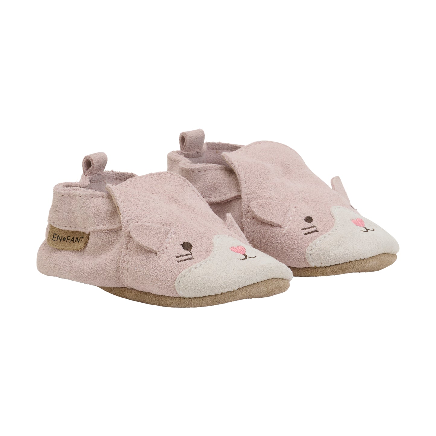 Slippers Suede Animal - Sepia Rose