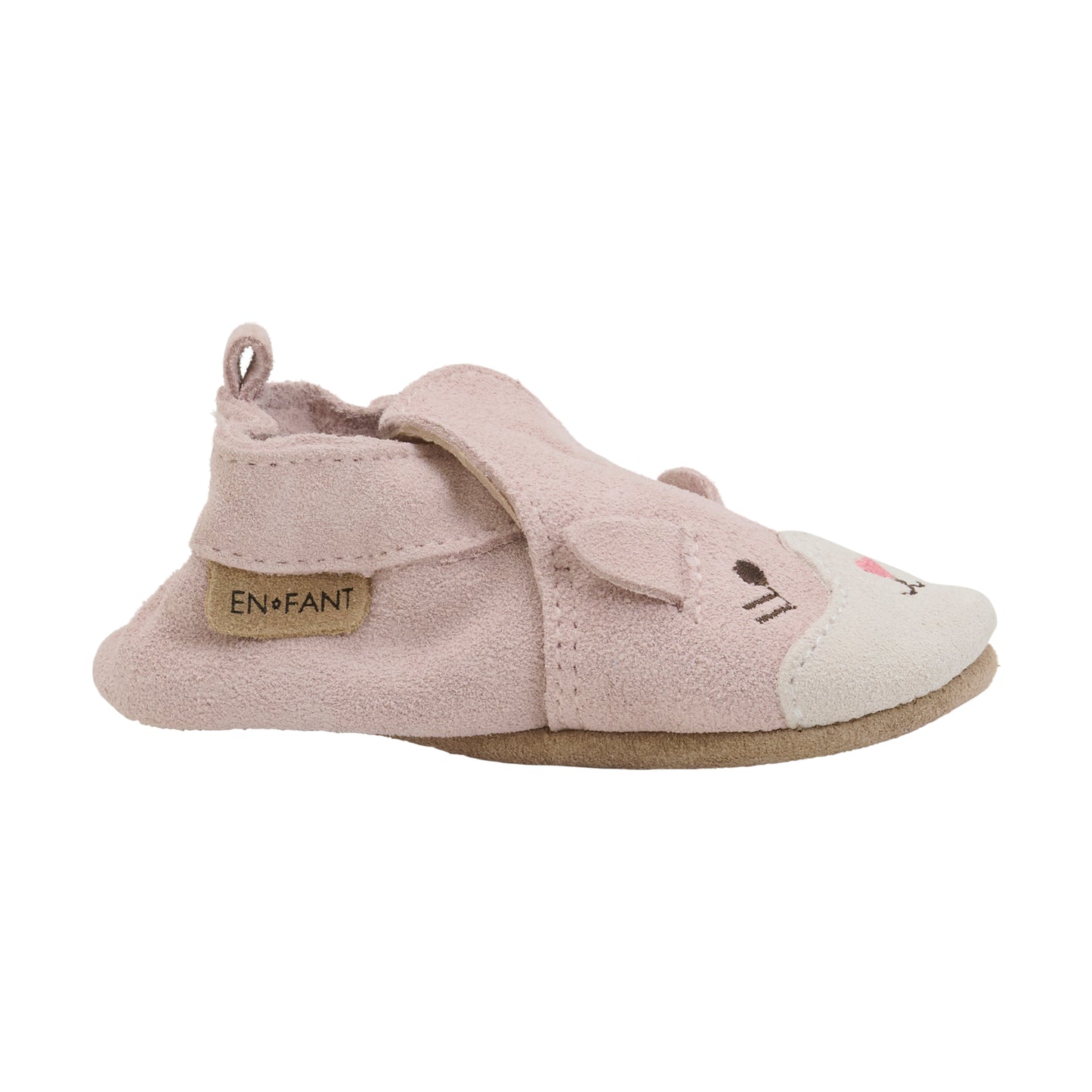 Slippers Suede Animal - Sepia Rose