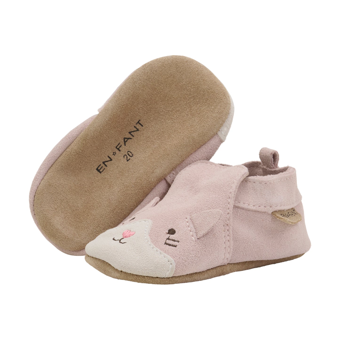 Slippers Suede Animal - Sepia Rose