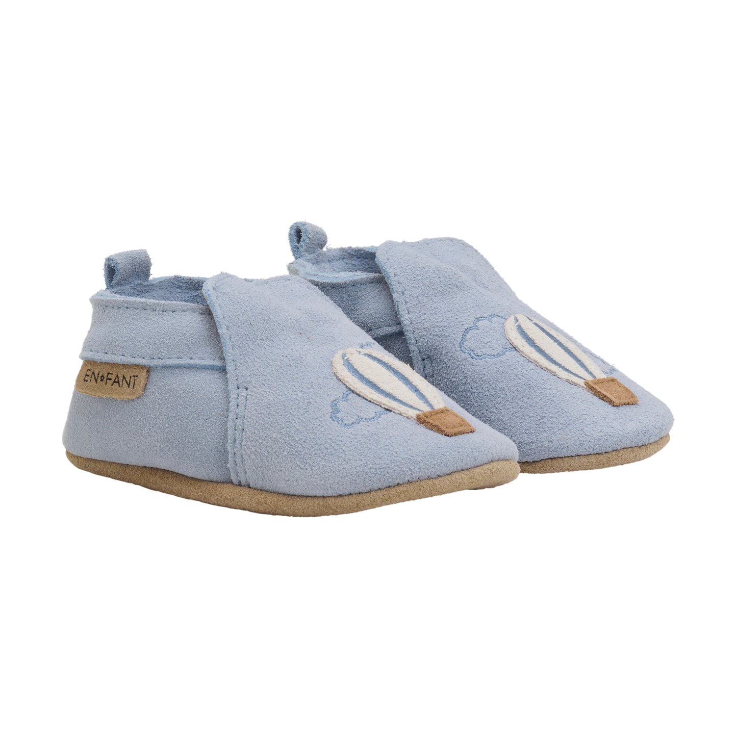 Slippers Suede Animal - Arctic Ice