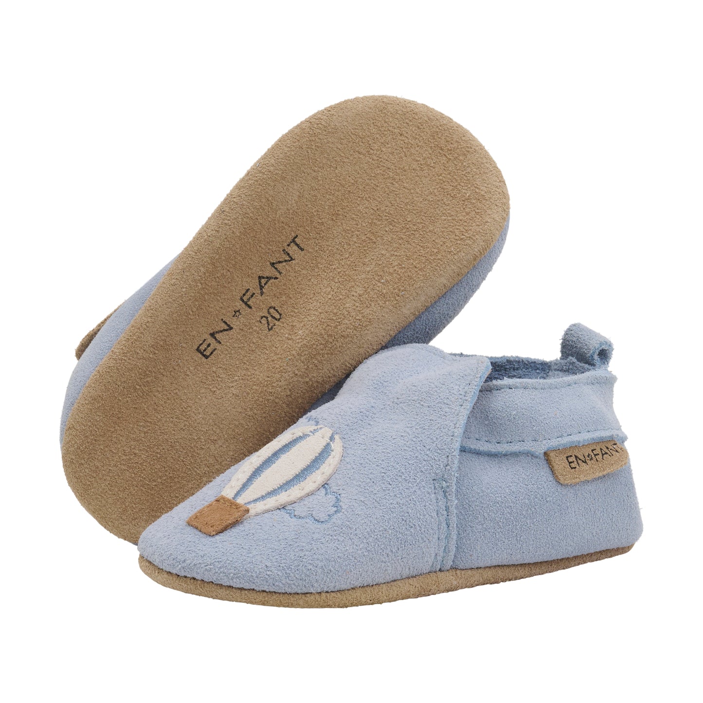 Slippers Suede Animal - Arctic Ice