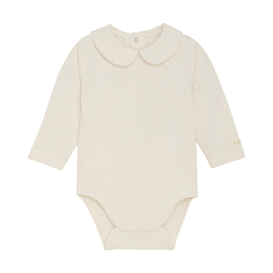 Body LS w. Collar - Eggnog