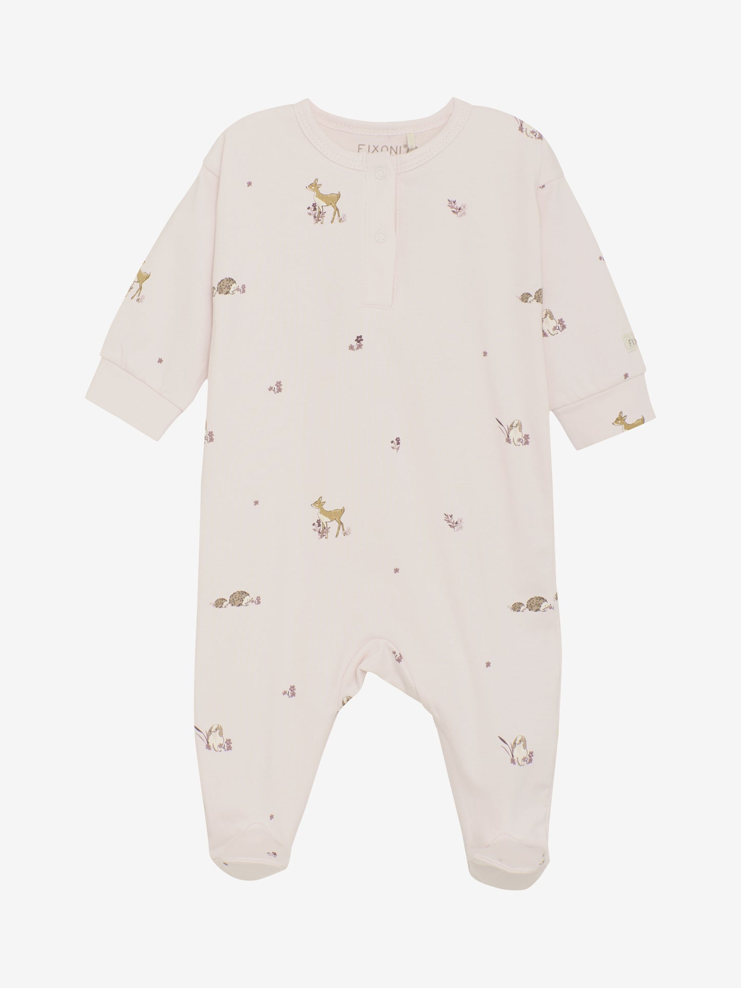 Romper LS - Mauve Chalk
