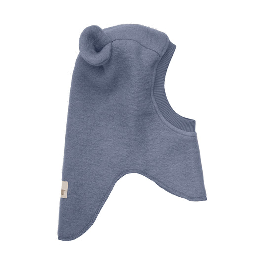 Balaclava Ears Wool - Folkstone Gray