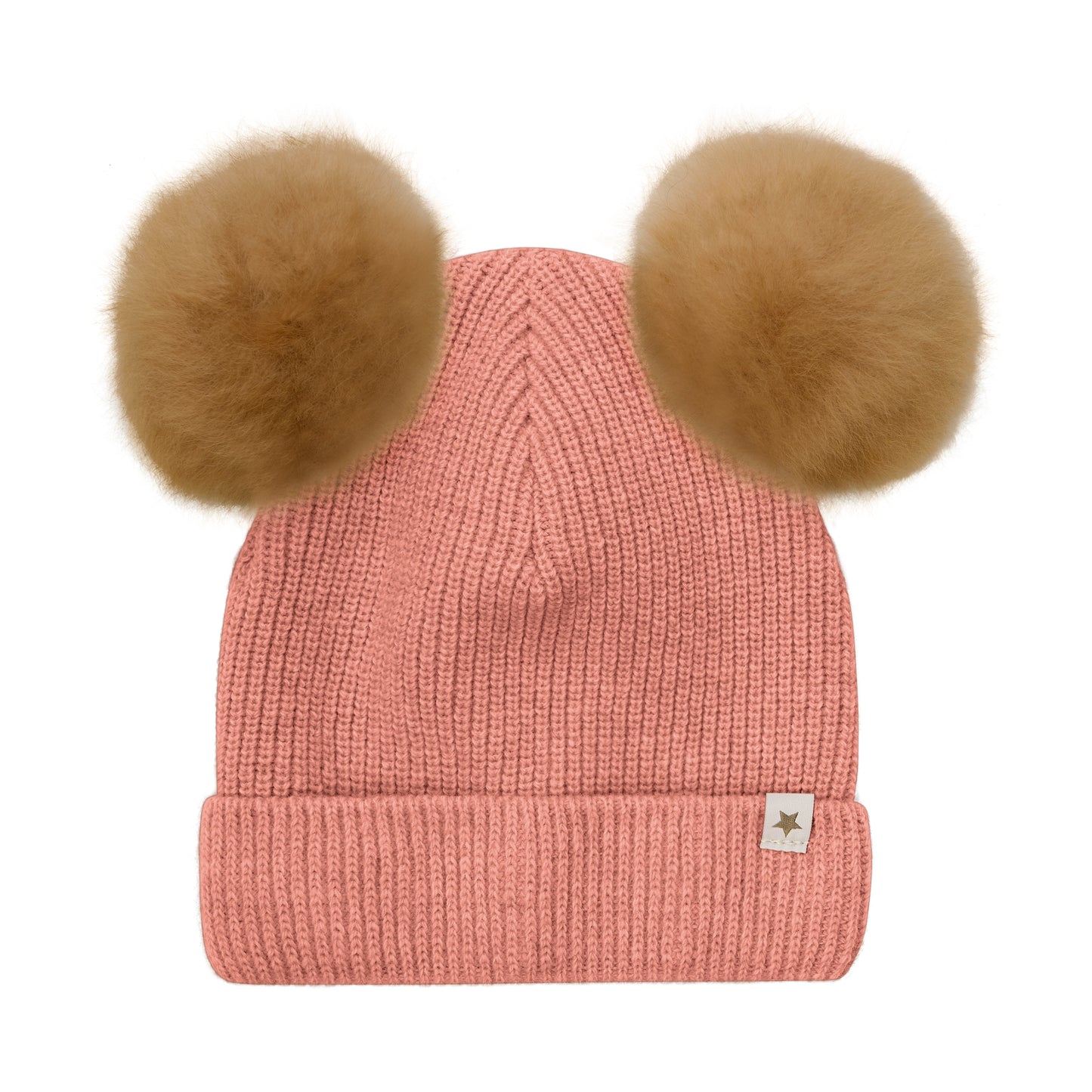 Hat Knit Alpaca - Burlwood