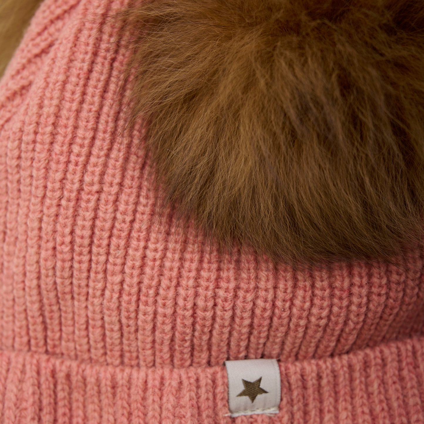 Hat Knit Alpaca - Burlwood