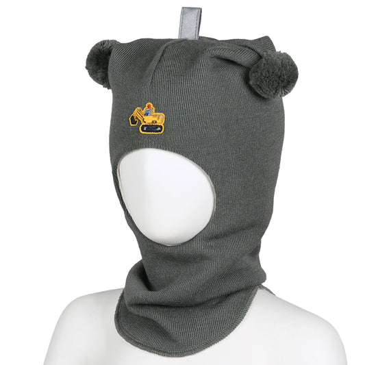 Kivat Balaclava Ull - Digger Green