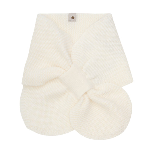 Neck Warmer Wool Knit - Off White