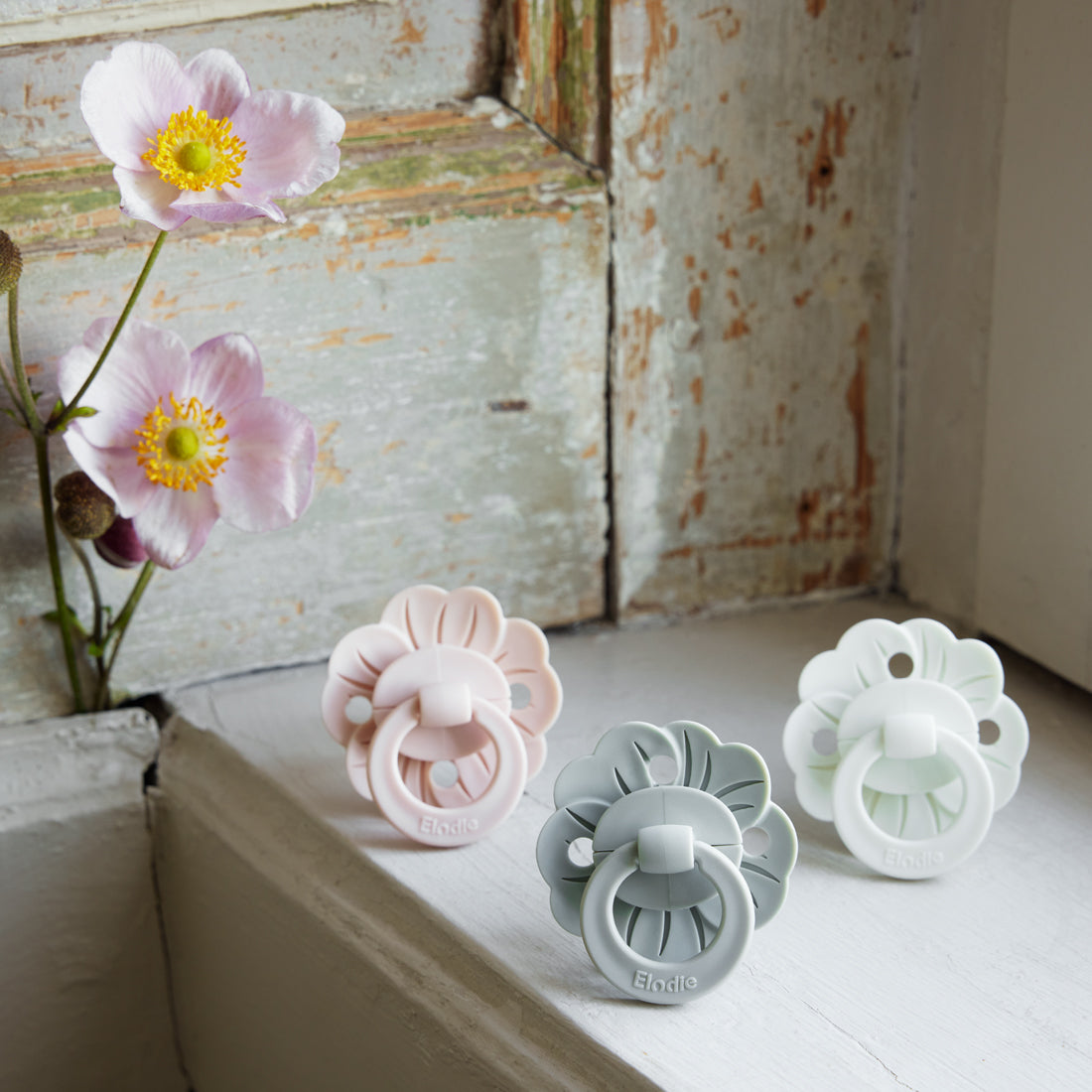 Binky Bloom Smokk 3+, Powder Pink