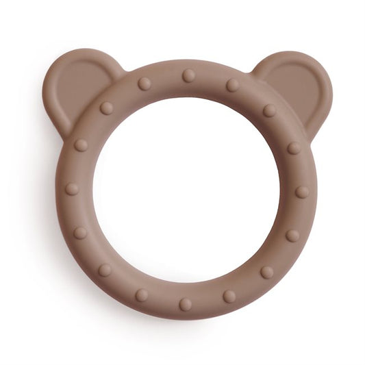 Mushie bitering Bear - Natural