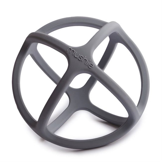 Mushie bitering Ball - Dove Gray