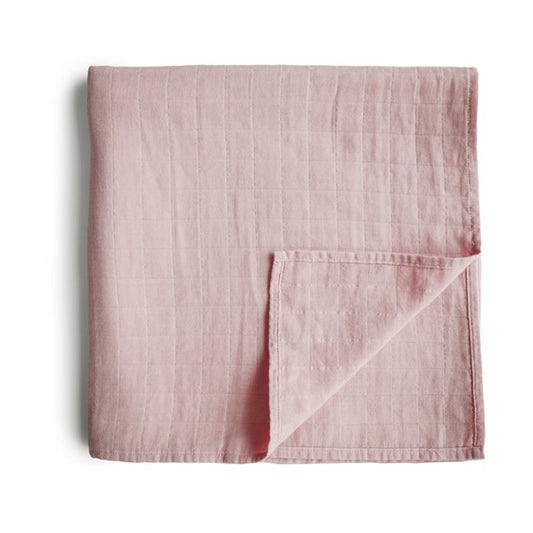Mushie Swaddle - Rose Vanilla